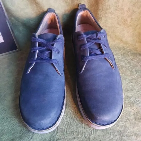 Samuel Hubbard Men's 9 1/2 Hubbard Free Casual Walking Shoe Navy Nubuck M1100
