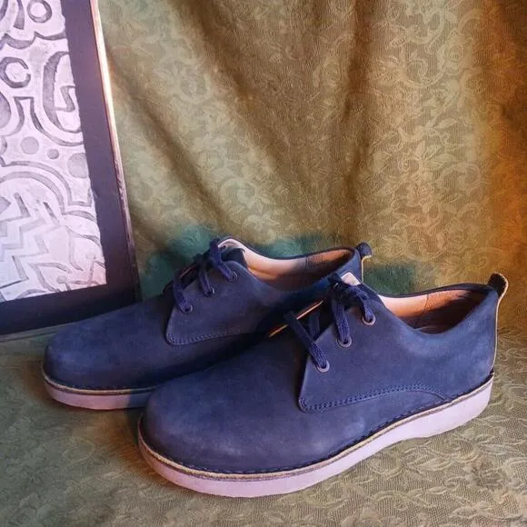 Samuel Hubbard Men's 9 1/2 Hubbard Free Casual Walking Shoe Navy Nubuck M1100