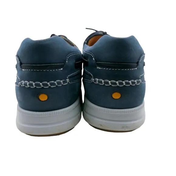 SAMUEL HUBBARD New Endeavor M1500-106 Driftwood Blue Boat Shoe Comfort Size 14