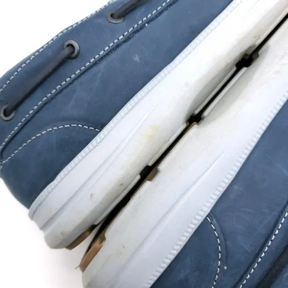 SAMUEL HUBBARD New Endeavor M1500-106 Driftwood Blue Boat Shoe Comfort Size 14
