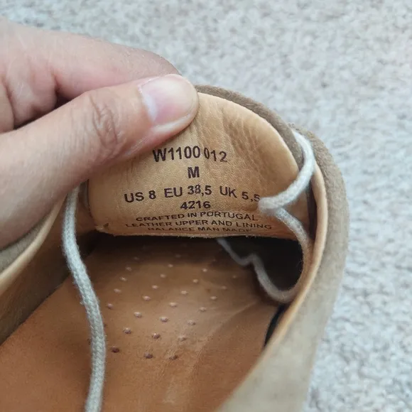 Samuel Hubbard Shoes Brown Dress Walking Oxford Shoes Women's Size 8 Leather
