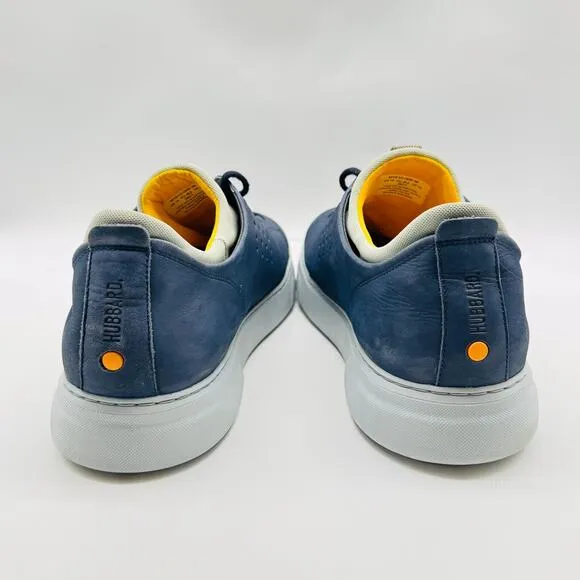 Samuel Hubbard Shoes Mens 14 Blue Leather Flight Sport Comfort Casual Sneakers