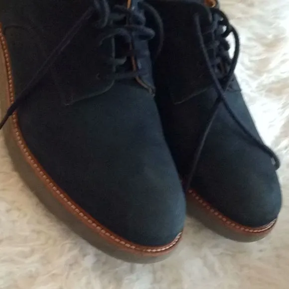 💞SamuelHUBBARD💞nice velour shoes