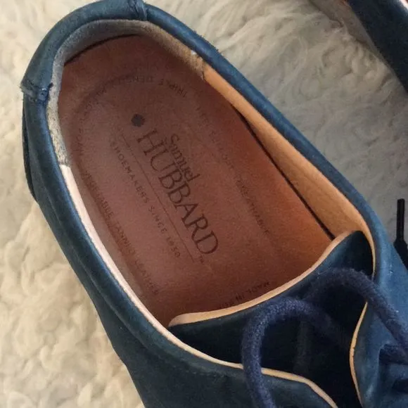 💞SamuelHUBBARD💞nice velour shoes
