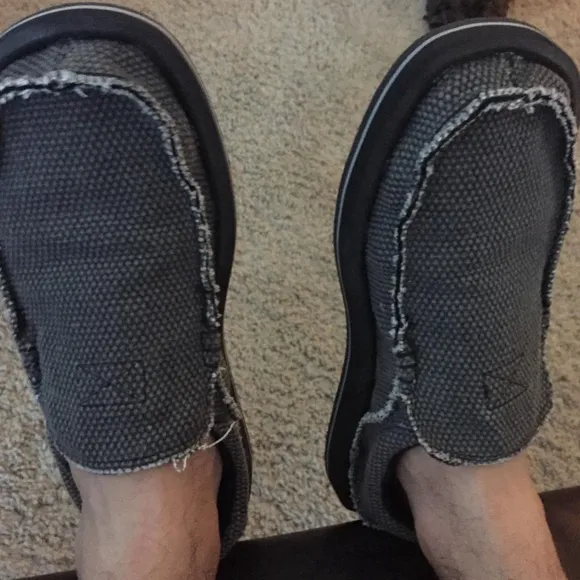 SANUK CHIBA • Poncho Sidewalk Surfer Hemp Beach Vegan Shoes