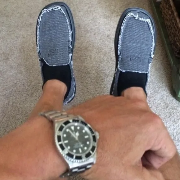 SANUK CHIBA • Poncho Sidewalk Surfer Hemp Beach Vegan Shoes