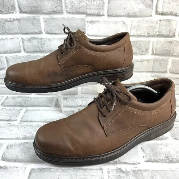 SAS Aden Men’s Size 13.5 M Brown Leather Oxford Casual Comfort  Shoes