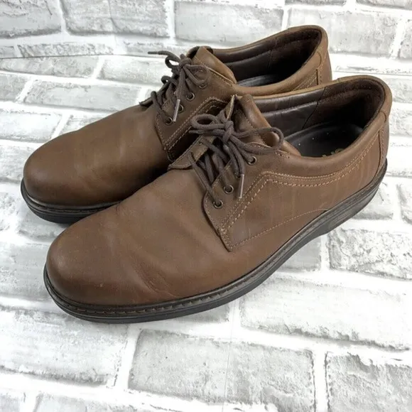 SAS Aden Men’s Size 13.5 M Brown Leather Oxford Casual Comfort  Shoes