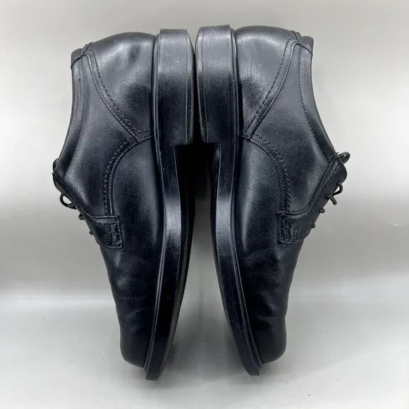 SAS Ambassador Oxford Shoes Men Size 13 W Black Leather Low Top Comfort Casual