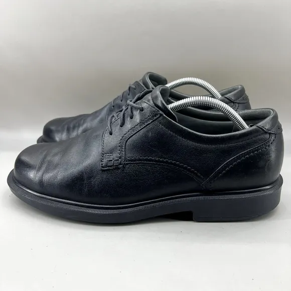 SAS Ambassador Oxford Shoes Men Size 13 W Black Leather Low Top Comfort Casual