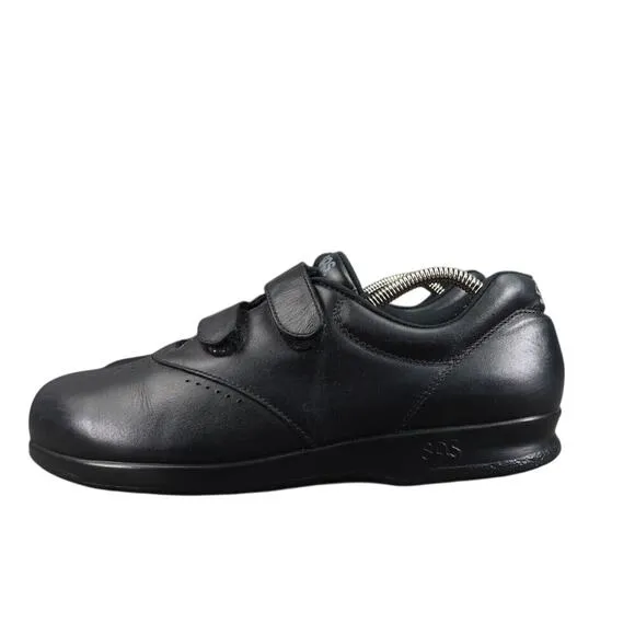 SAS Shoes Womens 10 Me Too Walking Sneaker Comfort Leather Double Strap Classic