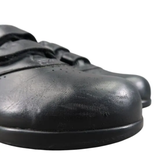 SAS Shoes Womens 10 Me Too Walking Sneaker Comfort Leather Double Strap Classic