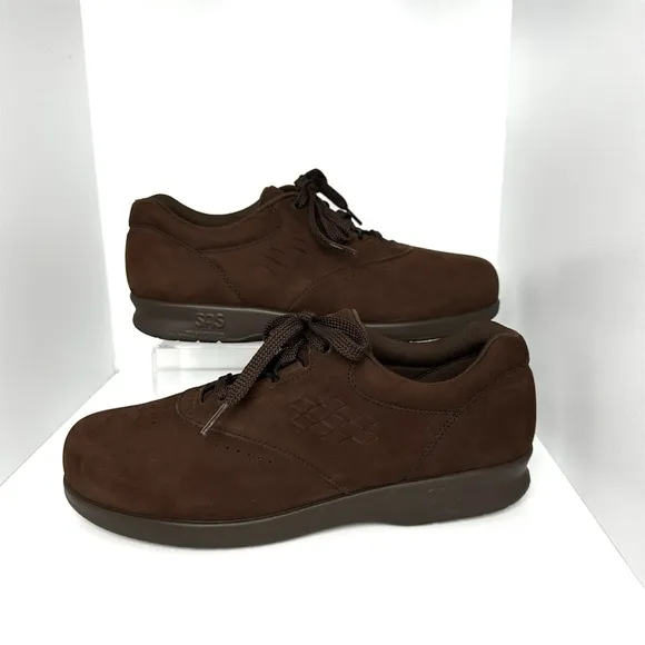 SAS Women’s Comfort Oxford Brown Casual Lace up Shoes Size 7.5