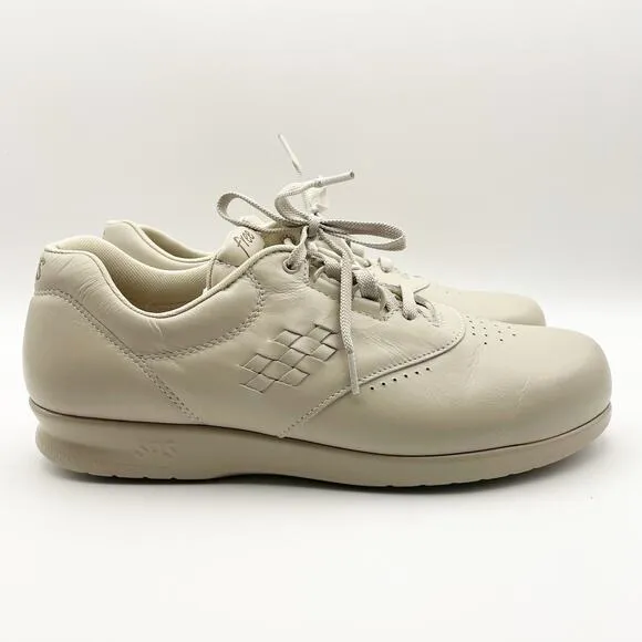 SAS Women's Free Time Comfort Walking Shoe US 11 EU 41-42 Medium Cream/Tan NIB