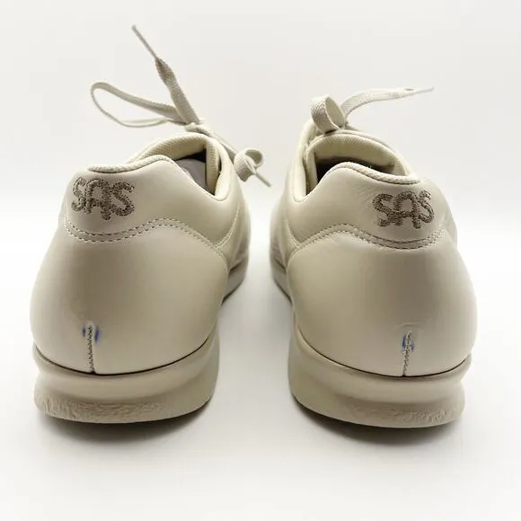 SAS Women's Free Time Comfort Walking Shoe US 11 EU 41-42 Medium Cream/Tan NIB