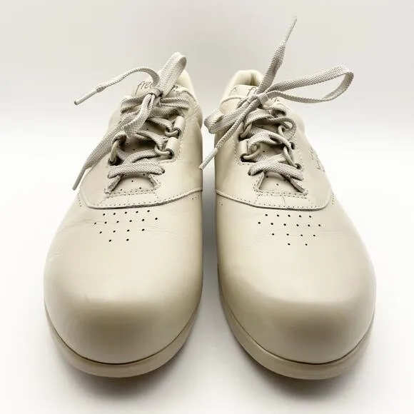 SAS Women's Free Time Comfort Walking Shoe US 11 EU 41-42 Medium Cream/Tan NIB