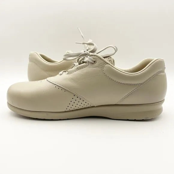 SAS Women's Free Time Comfort Walking Shoe US 11 EU 41-42 Medium Cream/Tan NIB