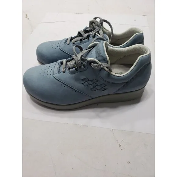 SAS Women’s Free Time Walking Suede Denim Shoes Tripad Comfort Size 7WW