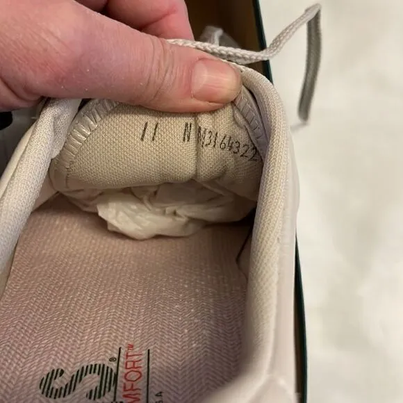 SAS PEARL BONE COLORED COMFORT SHOES.  NEW