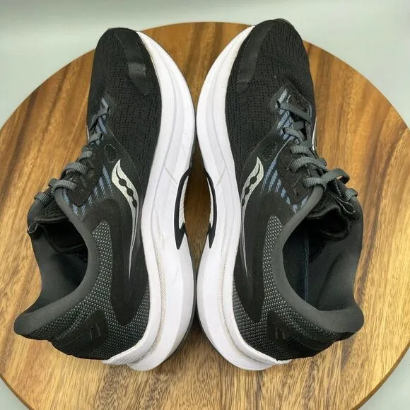 Saucony Axon 2 Shoes Womens Size 9.5 Running Walking Athletic Sneakers Black