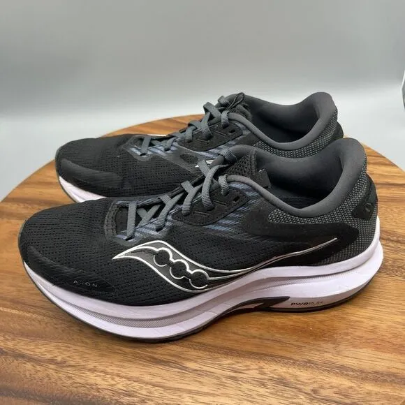 Saucony Axon 2 Shoes Womens Size 9.5 Running Walking Athletic Sneakers Black