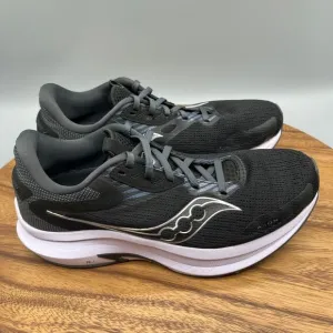 Saucony Axon 2 Shoes Womens Size 9.5 Running Walking Athletic Sneakers Black
