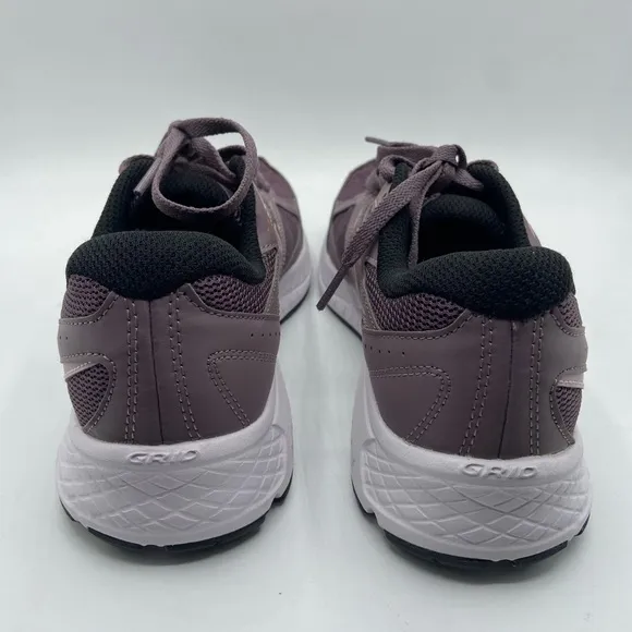 Saucony Purple and Gold Athletic Shoes with Breathable Mesh