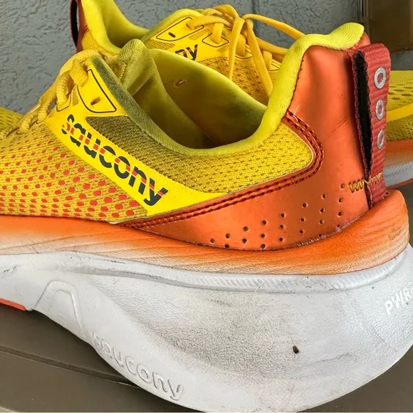 Saucony Yellow Running Shoes