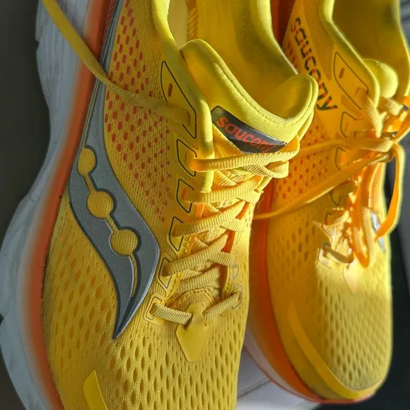 Saucony Yellow Running Shoes