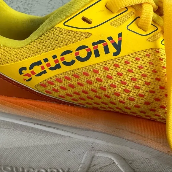 Saucony Yellow Running Shoes