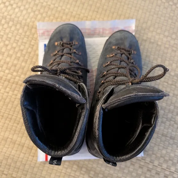 Scarpa Leather Hiking Boots 88019 Manta Men's Size 47 Made in Italy