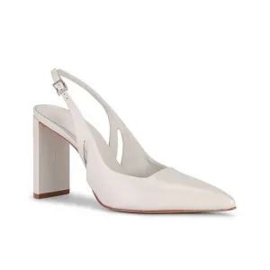 Schutz Blanche Pumps Pearl white shoes high heels Revolve Sz 8.5