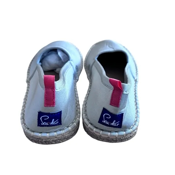 Seastar Beachwear Slip On Gray Beach Shoes Sz 8
