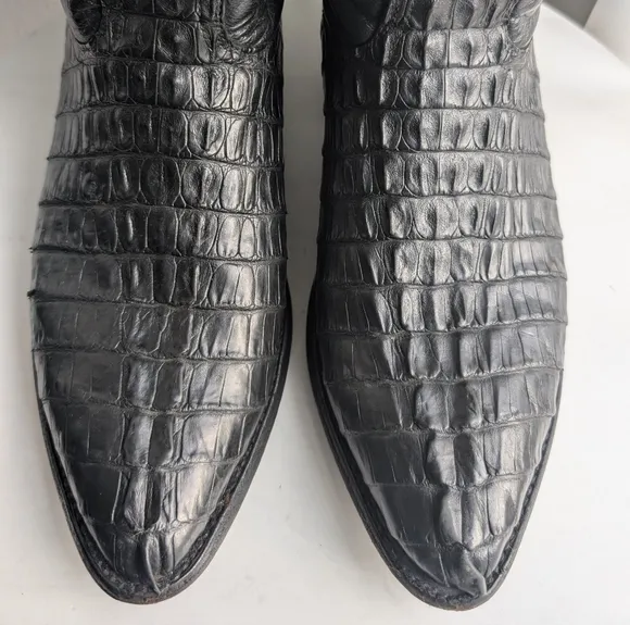 SEDONA WEST Men's Geniune Leather Alligator Boots