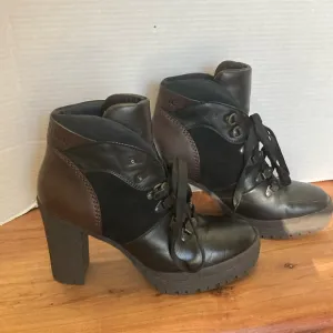 SEE by CHLOE AURE STACK HEEL SHOES