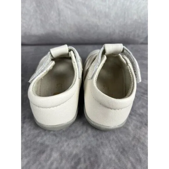 See Kai Run Shoe Brook III white pink toddler size 3 soft early walkers Girls