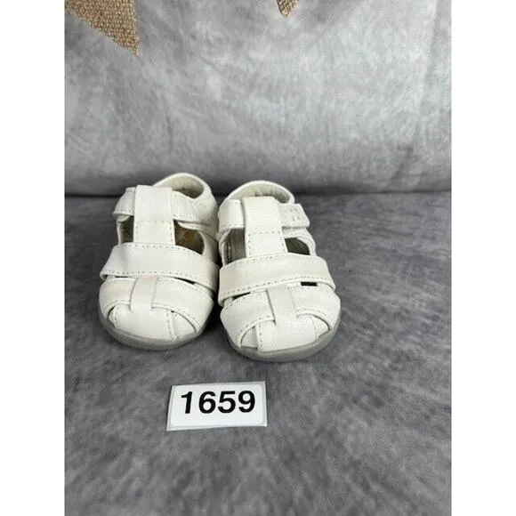 See Kai Run Shoe Brook III white pink toddler size 3 soft early walkers Girls