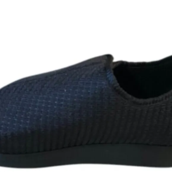 Silverts Adaptive Wide Strap Comfort Slipper Shoes‎ Men 10 Slip Resist Diabetic