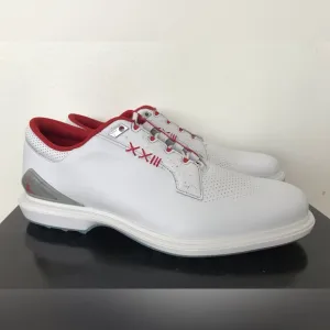 Size 11.5 Mens Jordan ADG 5 Spikeless Leather Golf Shoes White Red FQ6642-101