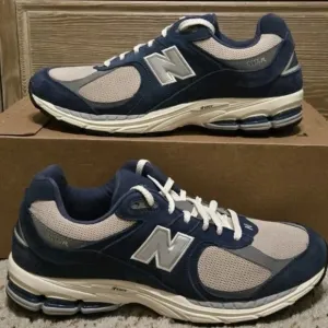 Size 12 Mens - New Balance 2002R Vintage Indigo Calm Taupe Navy Gray - M2002RHR