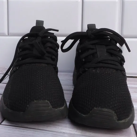SIZE 13 1/2 K. ADIDAS Boy's running  sneakers shoes.
