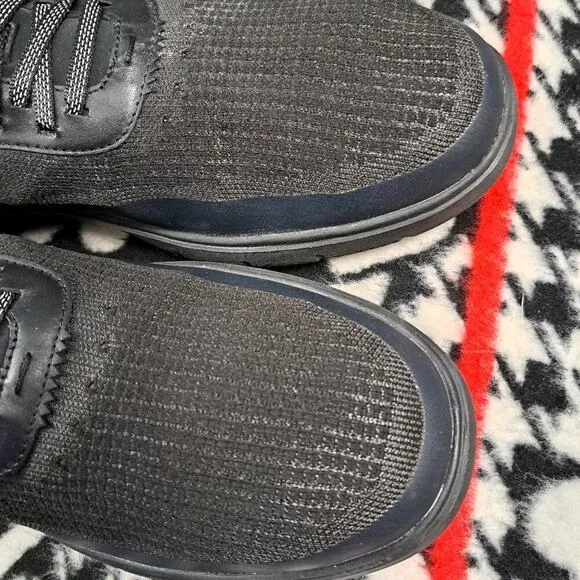 Size 13 Cole Haan ZeroGrand Shoes Black Stitchlite Knit Casual Comfort Men