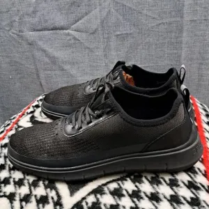Size 13 Cole Haan ZeroGrand Shoes Black Stitchlite Knit Casual Comfort Men