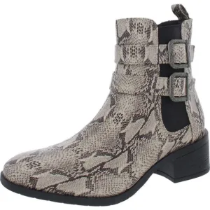 Size 6.5 - KENNETH COLE Reaction -  Faux Leather Ankle Boots Moto NEW $109 msrp