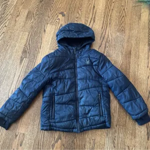 Size 8 Spyder Kids Navy Puffer Jacket