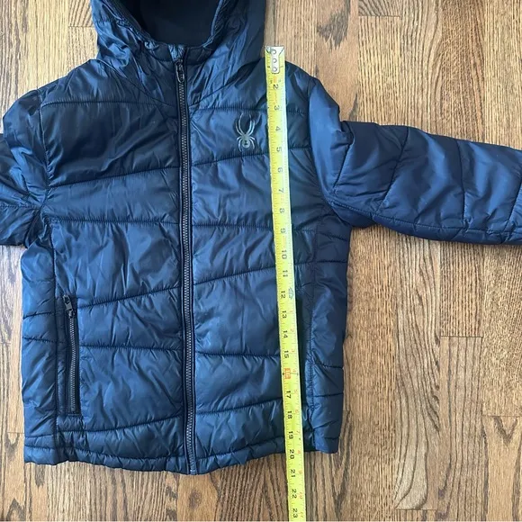 Size 8 Spyder Kids Navy Puffer Jacket