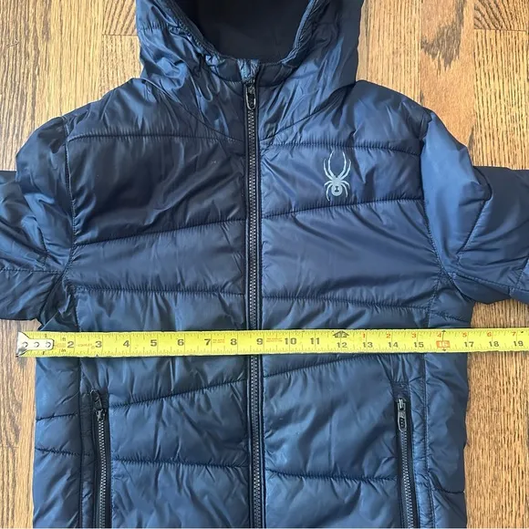 Size 8 Spyder Kids Navy Puffer Jacket