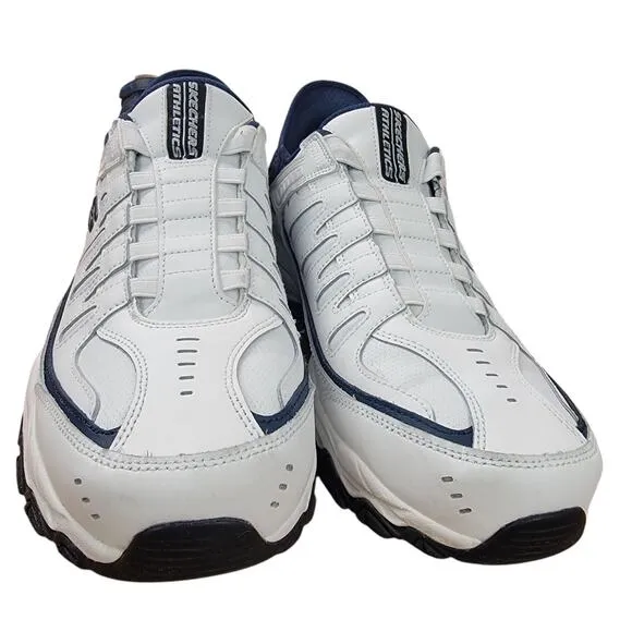 Skechers After Burn Mens Fit Athletic Shoes Size 13 237447 Grill Captain White
