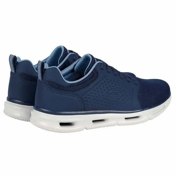 Skechers Men's Glide-Lite All Day Comfort Sneaker Shoes, Navy, 10.5
