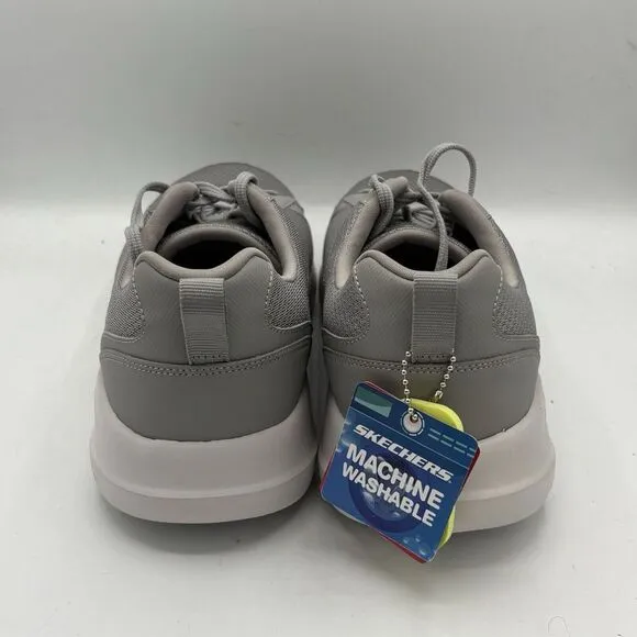 Skechers Men's GOwalk Max Gray White WALKING/ Athletic Shoes SZ 11.5 Extra Wide